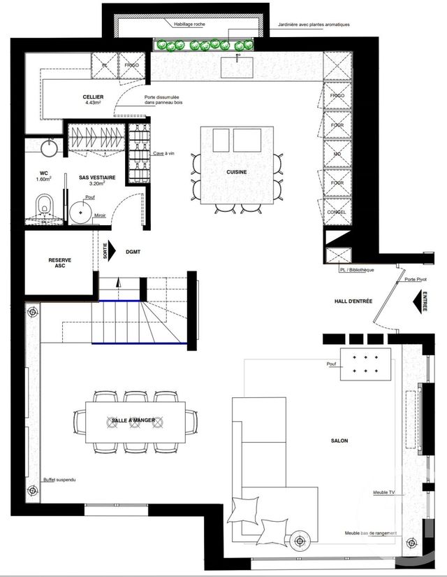 maison à vendre - 6 pièces - 180.0 m2 - ROQUEBRUNE CAP MARTIN - 06 - PROVENCE-ALPES-COTE-D-AZUR - Century 21 Agence Molière