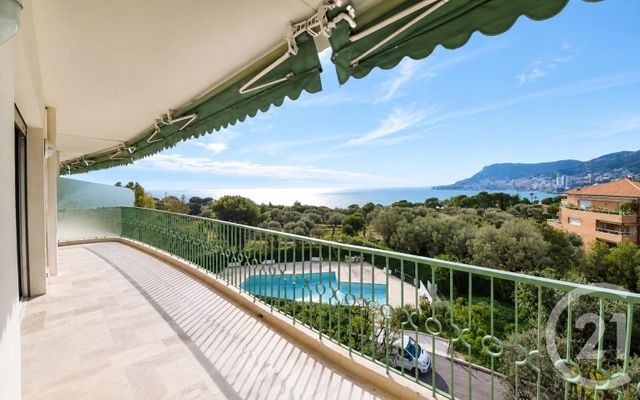 Appartement F4 à vendre - 4 pièces - 126.7 m2 - ROQUEBRUNE CAP MARTIN - 06 - PROVENCE-ALPES-COTE-D-AZUR - Century 21 Agence Molière